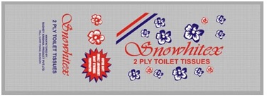 Snowhitex 2ply Toilet Tissues Device mark 2720081 Trademark