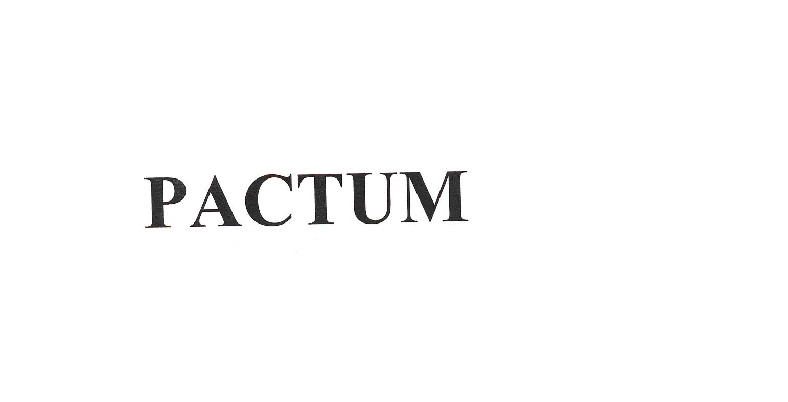 Pactum Device mark 1664888 Trademark