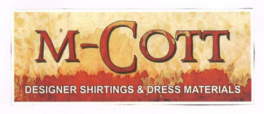 M-cott (label) Device mark 1750391 Trademark