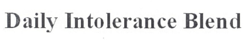 Daily Intolerance Blend Device mark 2286716 Trademark