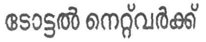 Total Net Work (device Of Malayalam) Device mark 1606360 Trademark