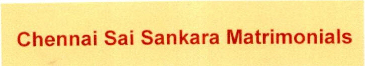 Chennai Sai Sankara Matrimonials Device mark 2529229 Trademark