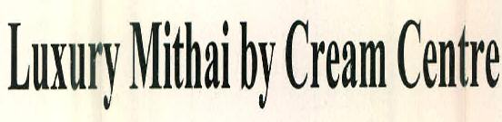 Luxury Mithai By Cream Centre Device mark 2509012 Trademark