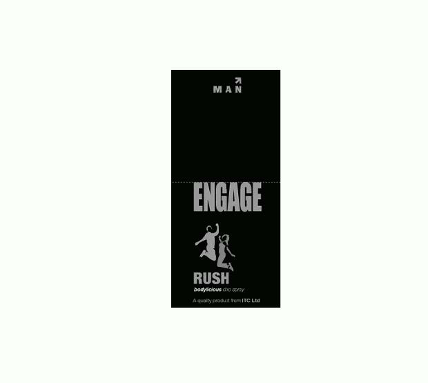 Engage Rush (b&w Label) Device mark 2316865 Trademark