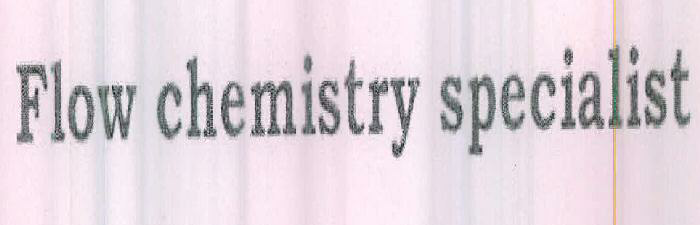 Flow Chemistry Specialist Device mark 2422304 Trademark