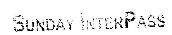 Sunday Interpass Device mark 859256 Trademark