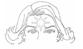 Head Of A Girl (device) Device mark 1245687 Trademark