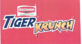 Britannia Tiger Krunch Device mark 2010733 Trademark