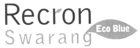 Recron Swarang (device Of Leaf) Device mark 1621914 Trademark