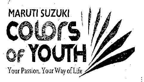 Maruti Colors Of Youth (device) Device mark 2215406 Trademark