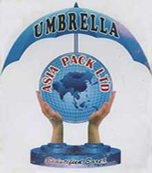Umbrella (de. Of Umbrella & Globe) Device mark 1547573 Trademark