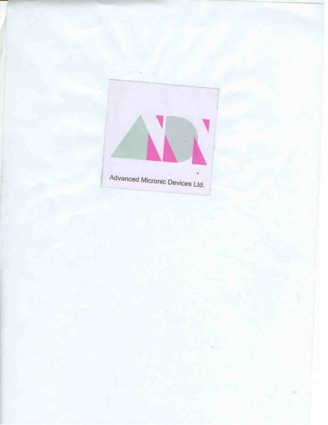 Amdl Advanced Micronic Devices Ltd. Device mark 1861268 Trademark