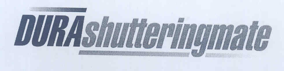 Dura Shutteringmate (label) Device mark 1764556 Trademark