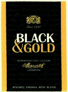 Black & Gold (label) Device mark 2786776 Trademark