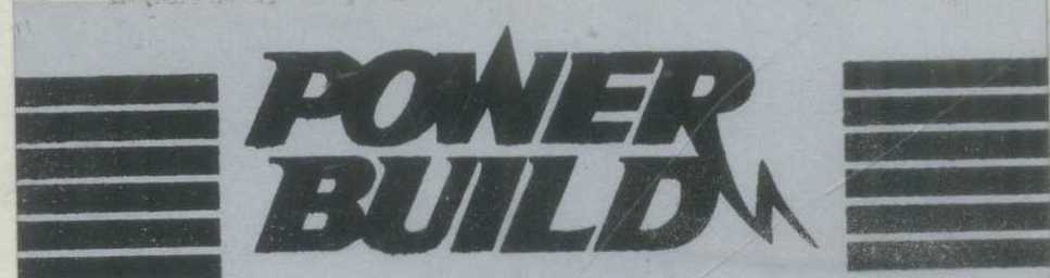 Power Build (label) Device mark 927210 Trademark