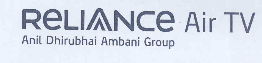 Reliance Air Tv Device mark 1640453 Trademark