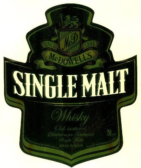 Mcdowell's Single Malt Whisky Device mark 2789831 Trademark