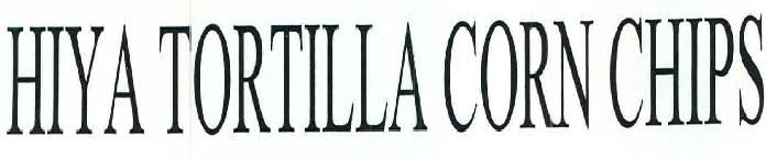 Hiya Tortilla Corn Chips Device mark 2410531 Trademark