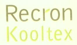 Recron Kooltex (label) Device mark 1621975 Trademark