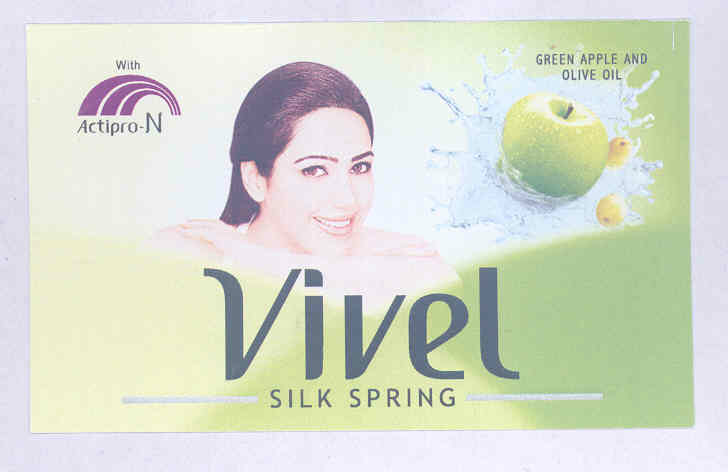 Vivel Silk Spring (label) Device mark 1627311 Trademark