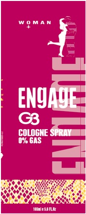 Engage G3 Cologne Spray Device mark 2978656 Trademark