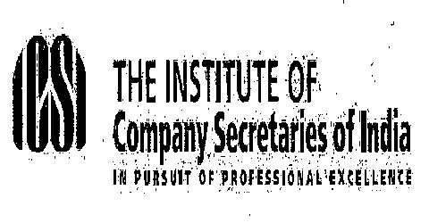 Icsi The Institute Of Company Secretaries Of India (logo) Device mark 2158574 Trademark