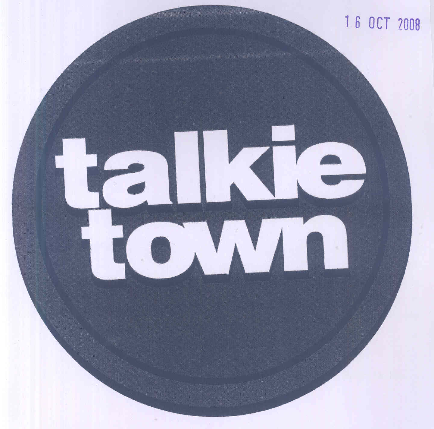 Talkie Town (label) Device mark 1744317 Trademark