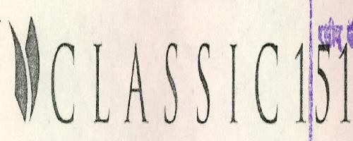 Classic 151 (other Geometrical Figures) Device mark 1444312 Trademark