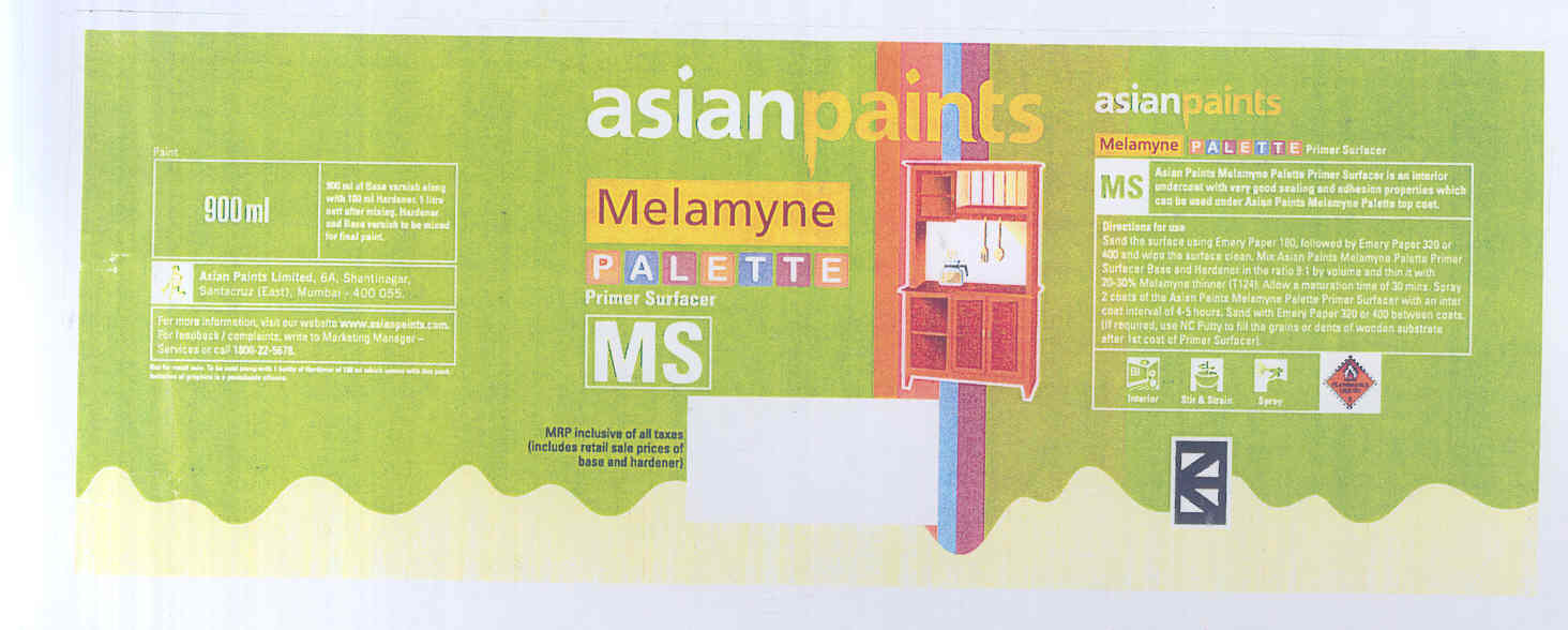 Asian Paints (device) Device mark 1743553 Trademark
