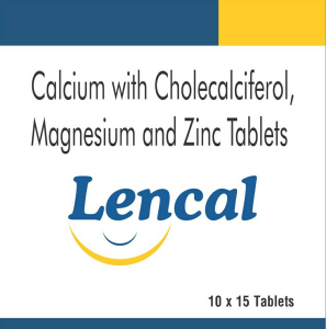 Lencal (label) Device mark 2863224 Trademark