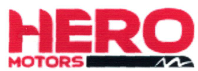 Hero Motors (lable) Device mark 2266733 Trademark