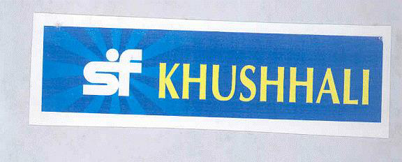Sf Khushhali (label) Device mark 1548778 Trademark