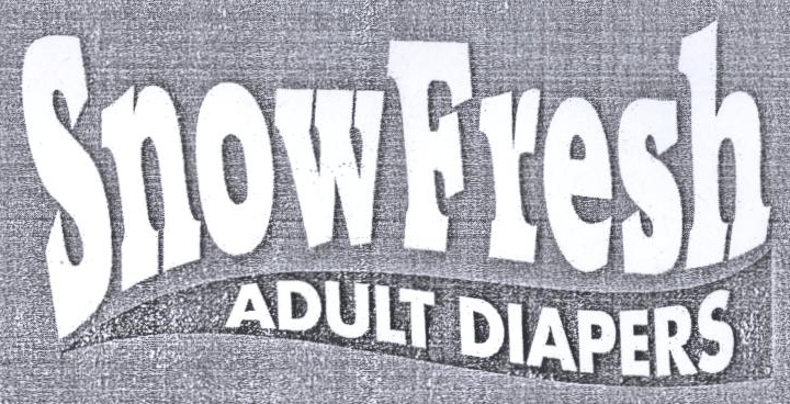 Snowfresh Adult Diapers Device mark 2214495 Trademark