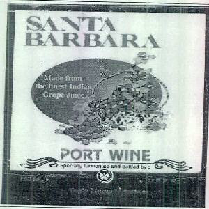 Santa Barbara Port Wine Device mark 2715162 Trademark