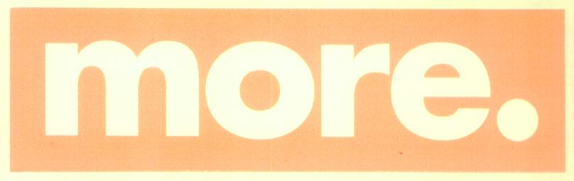 More (device Of Heavy Cahracter) Device mark 1615139 Trademark