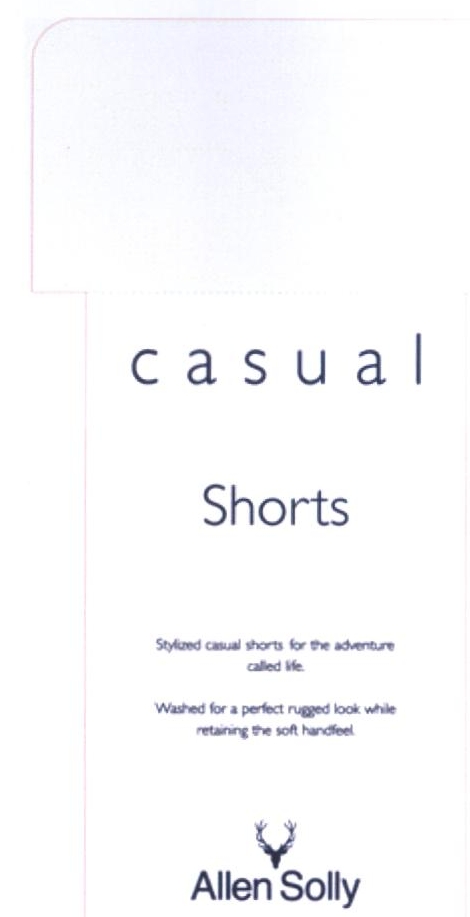 Casual Shorts Allen Solly Device mark 2244950 Trademark