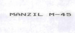 Manzil M - 45 Device mark 841380 Trademark