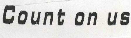 Count On Us Device mark 1726518 Trademark