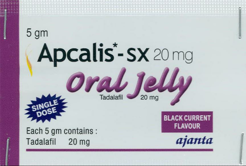 Apcalis*-sx 20mg Oral Jelly Device mark 2151191 Trademark