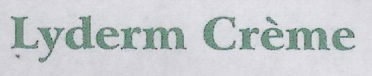Lyderm Creme Device mark 1690845 Trademark