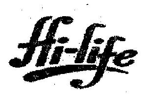 Hi-life (device) Device mark 2623074 Trademark