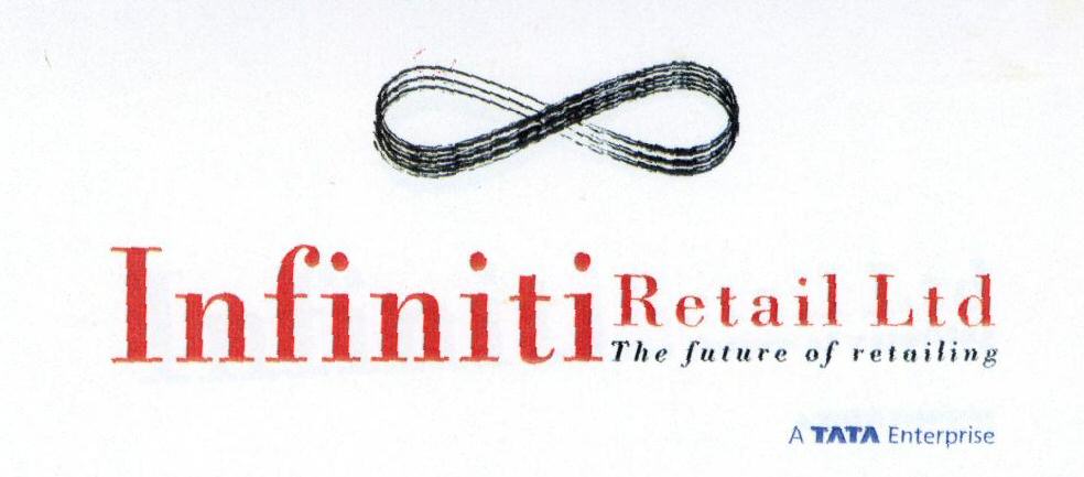 Infiniti R E T A I L L T D (label) Device mark 1478239 Trademark