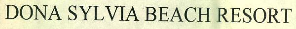 Dona Sylvia Bea Beach Resort Device mark 2599622 Trademark