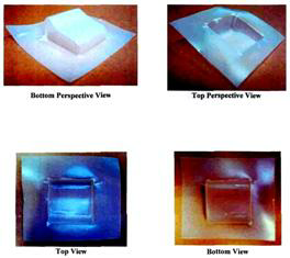 Dev. Of Bowl, Four Dimensional Mark (lable) Device mark 1622224 Trademark