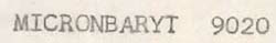 Micronbarty 9020 Device mark 707183 Trademark