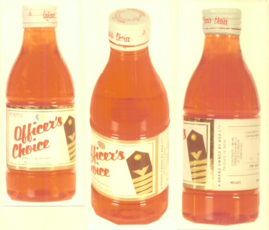 Officer"s Choice (device Of Bootal) Device mark 1623359 Trademark