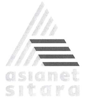Asianet Sitara (logo) Device mark 1572703 Trademark