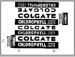 Colgate (label) Device mark 190276 Trademark