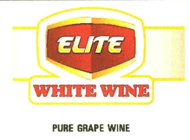 Elite White Wine Pure Grape Wine Device mark 2634038 Trademark