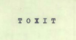 T O X I T Device mark 741613 Trademark